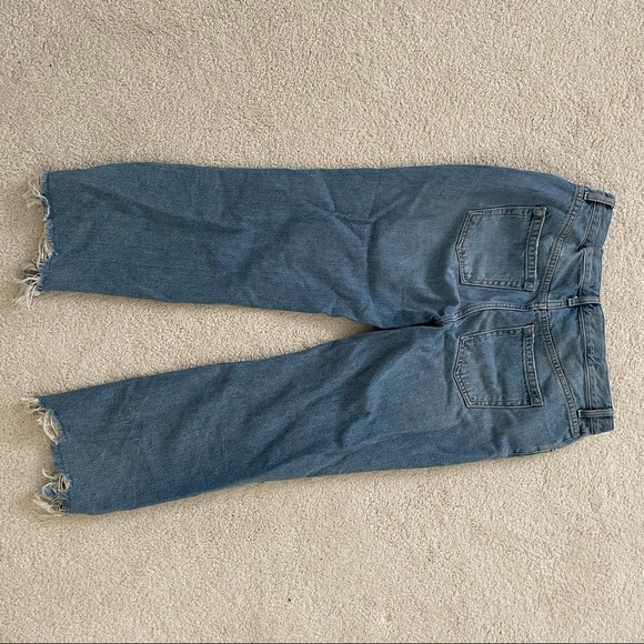 Free People Maggie Mid-Rise Straight-Leg Jeans size 29 - Picture 5 of 5